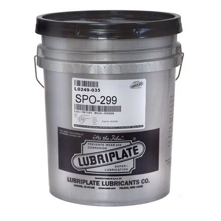 Lubriplate Spo-299, 35 Lb Pail, Iso-1000/Agma 8A Taky Fluid For Worm Gear Applications L0249-035